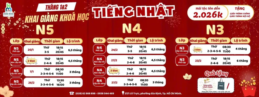 Trung tâm Nhật Ngữ Kiến Minh