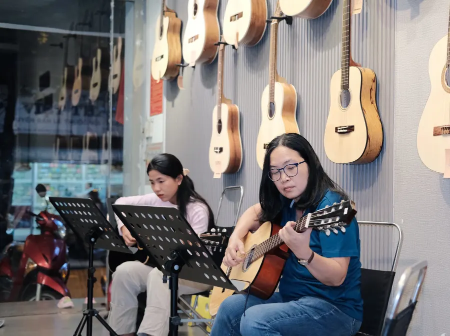 Trung tâm Học Đàn Guitar - Wam Music