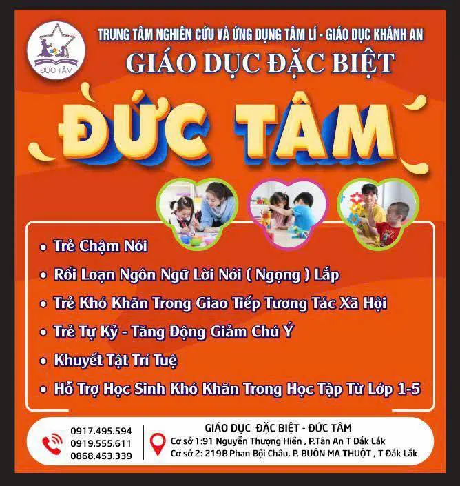 Trung tâm Dạy trẻ chậm nói và rối loạn phát triển - Cơ sở 1