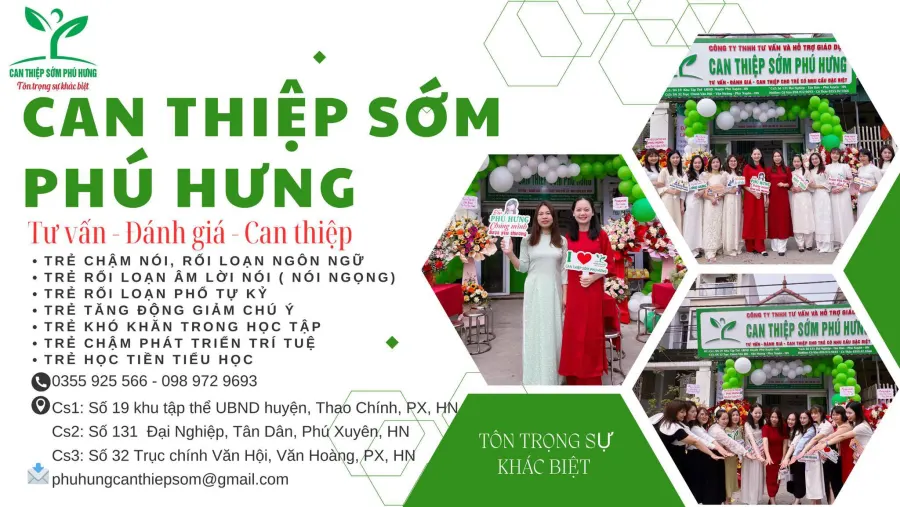 Trung tâm Can Thiệp Sớm Phú Hưng - Cơ sở 1