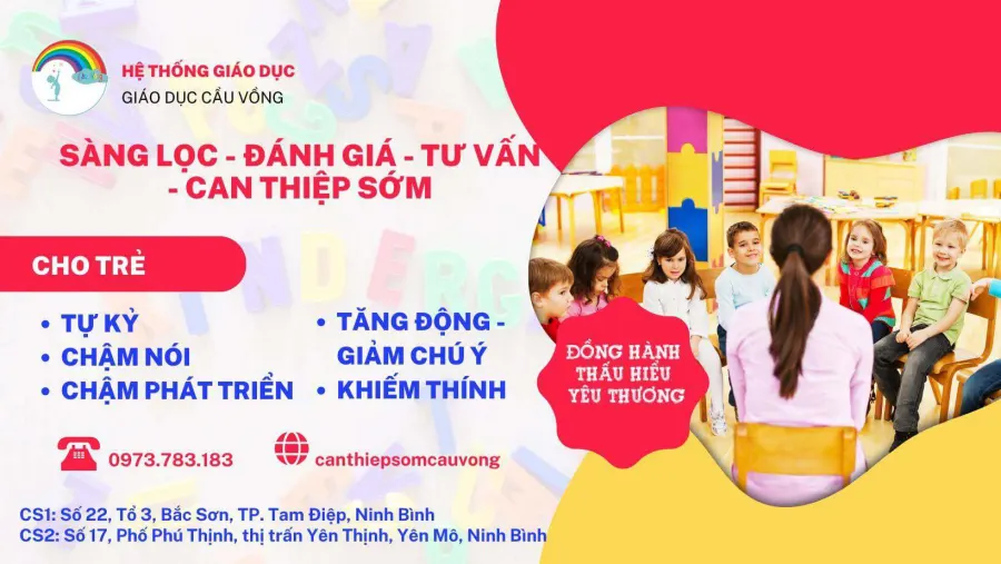 Trung tâm Can thiệp sớm Cầu Vồng - Cơ sở 2