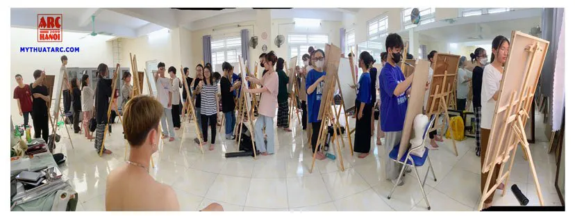 Lớp Học vẽ ARC Hà Nội - Cơ sở 4