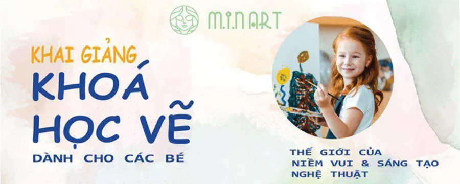 Lớp Mỹ Thuật Min Art - Dạy vẽ trẻ em - Cơ sở 1