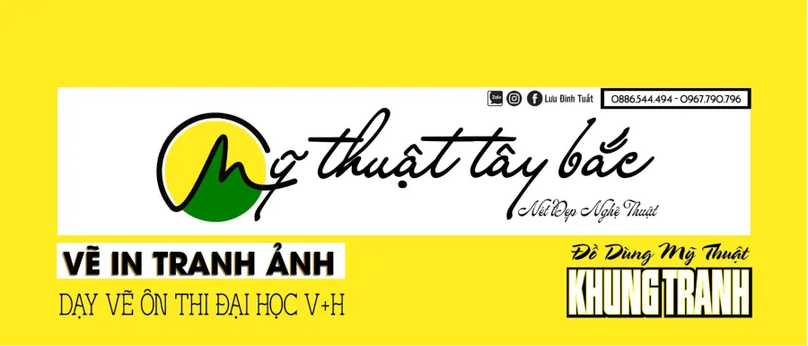 Lớp Mỹ Thuật Tây Bắc - Cơ sở 1