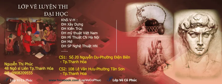Lớp Vẽ Cô Phúc - Cơ sở 1