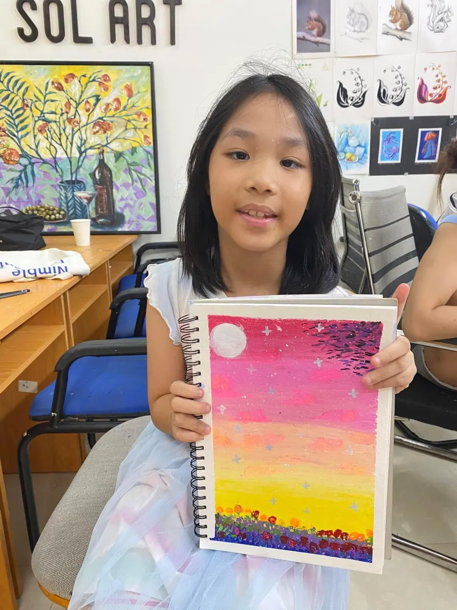 Lớp Mỹ thuật Sol ART - Bảy Hiền