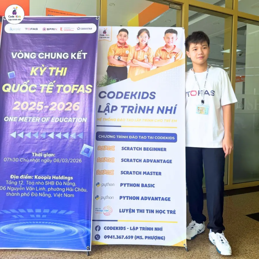 Lớp Lập trình nhí CodeKids