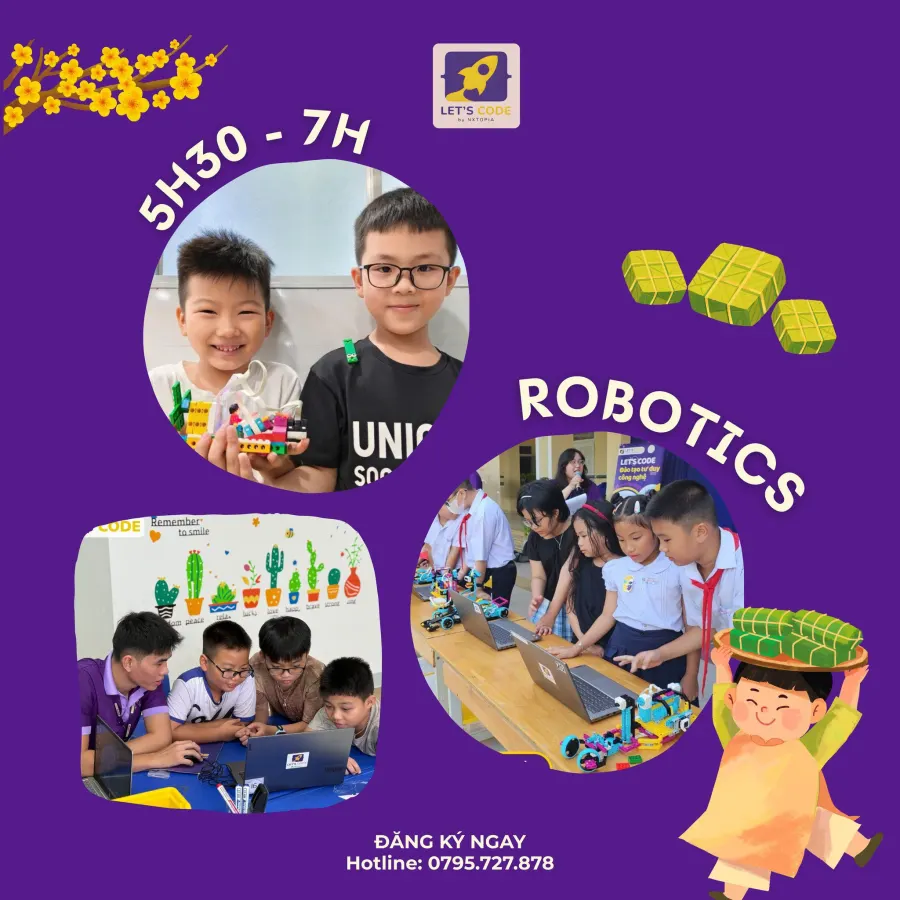 Let's Code - Dạy Lập Trình Cho Trẻ Em - Cơ sở 1