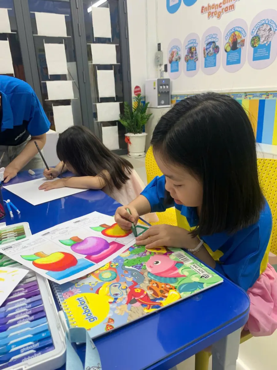 TRUNG TÂM DẠY VẼ THIẾU NHI GLOBAL ART