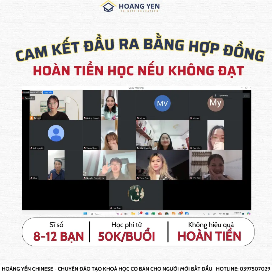 Trung tâm Tiếng Trung Hoàng Yến Chinese
