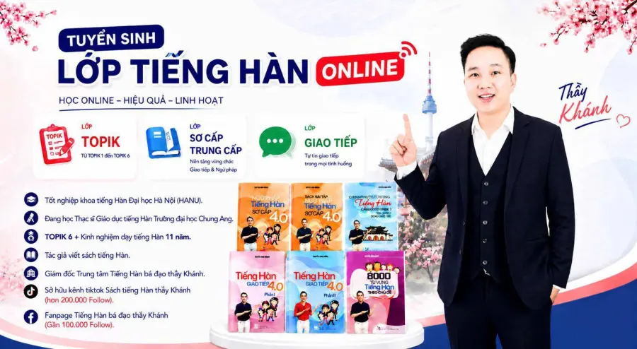 Lớp Tiếng Hàn Thầy Khánh