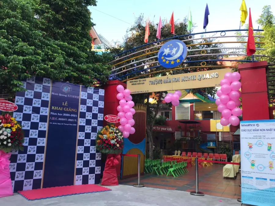 Trường mầm non Minh Quang - Phường 15, Tân Bình