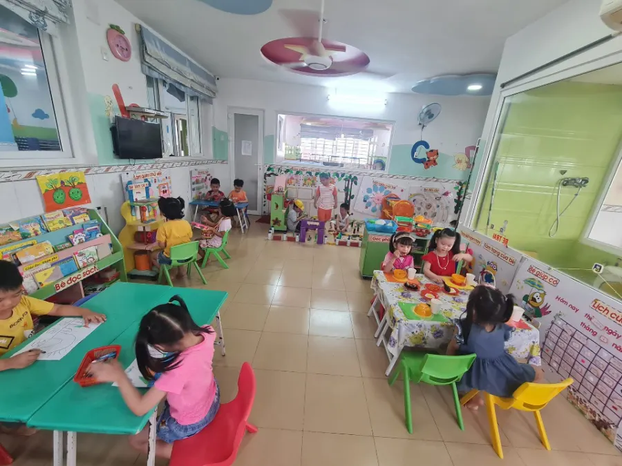 Trường Mầm Non Bông Sen Xanh