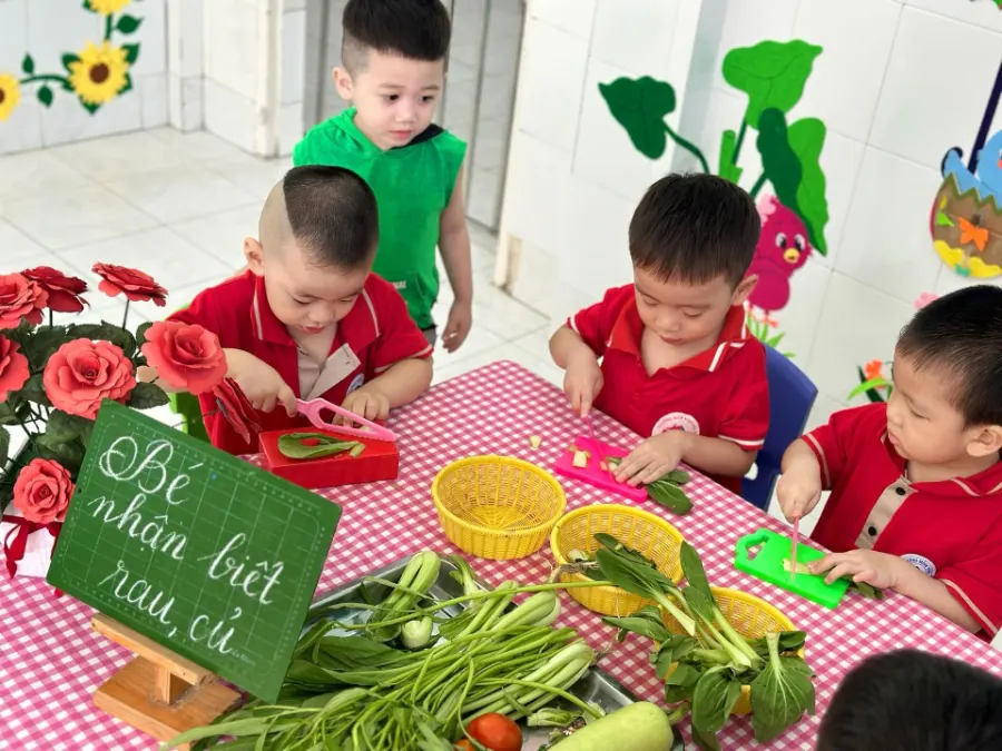 Trường mầm non Hoa Hồng