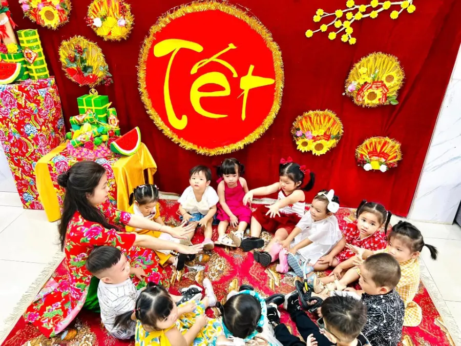 Trường mầm non Hoa Hồng