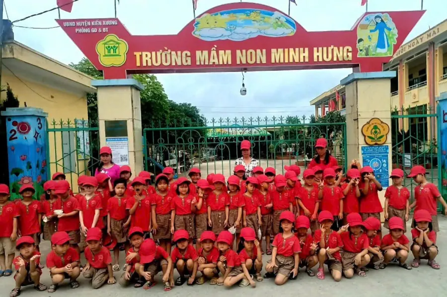 TRƯỜNG MẦM NON MINH HƯNG - XÃ BÌNH THANH - TỈNH HƯNG YÊN