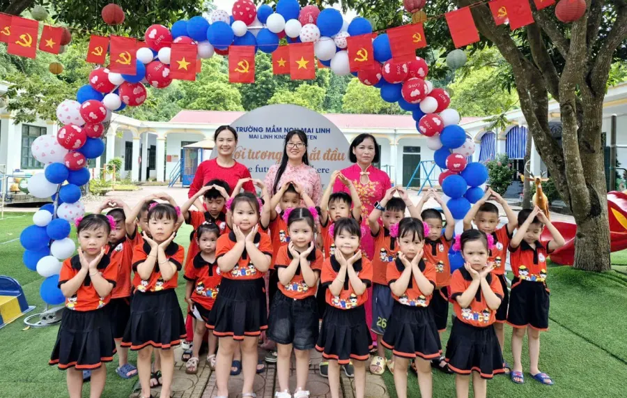 Trường mầm non Mai Linh - Phường Cam Đường - Tỉnh Lào Cai