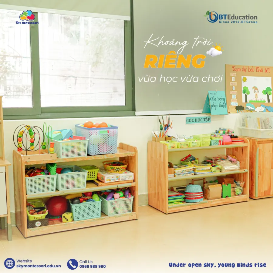 Mầm Non Bầu Trời Xanh-Sky Montessori Tân Bình