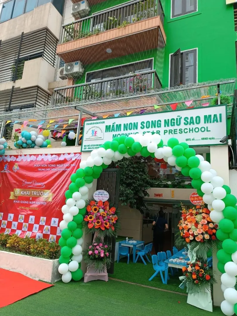 Trường mầm non Song ngữ Sao Mai - Phú Thượng