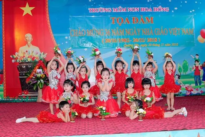 Trường mầm non Hoa Hồng