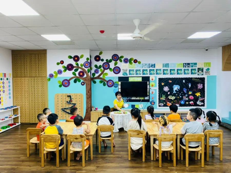 Trường Mầm Non Song Ngữ Ốc Đảo Xanh