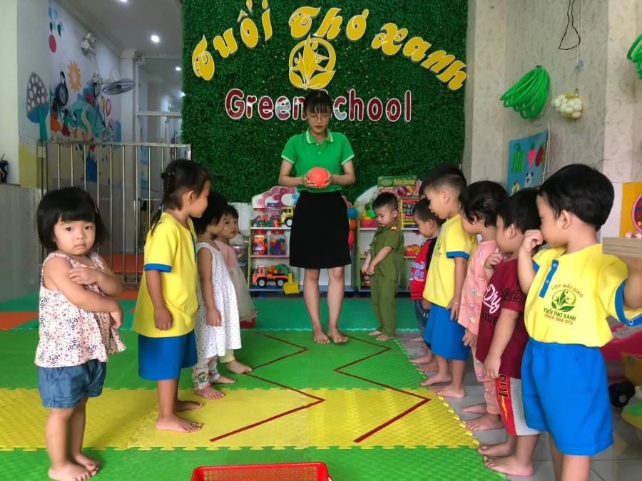 Mẫu Giáo Tuổi Thơ Xanh - Phong Phú