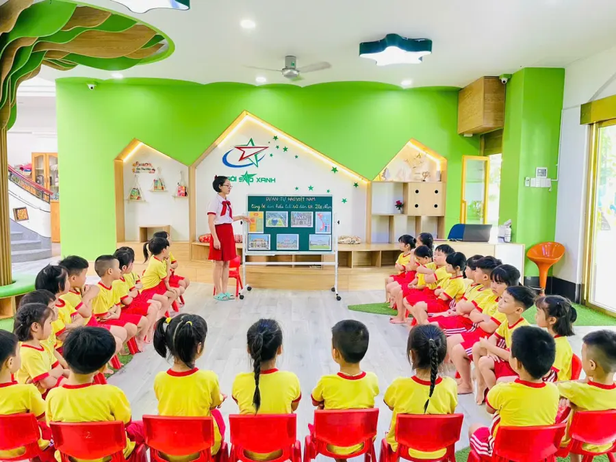 Hệ thống Trường Mầm Non Ngôi Sao Xanh - Tân Đông Hiệp - Dĩ An