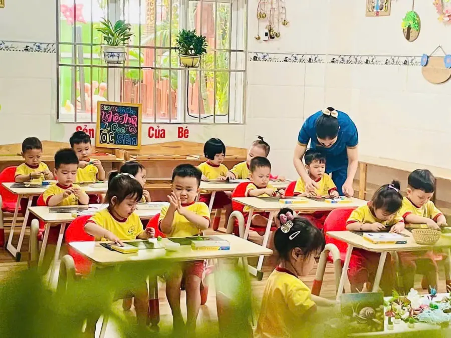 Hệ thống Trường Mầm Non Ngôi Sao Xanh - Tân Đông Hiệp - Dĩ An
