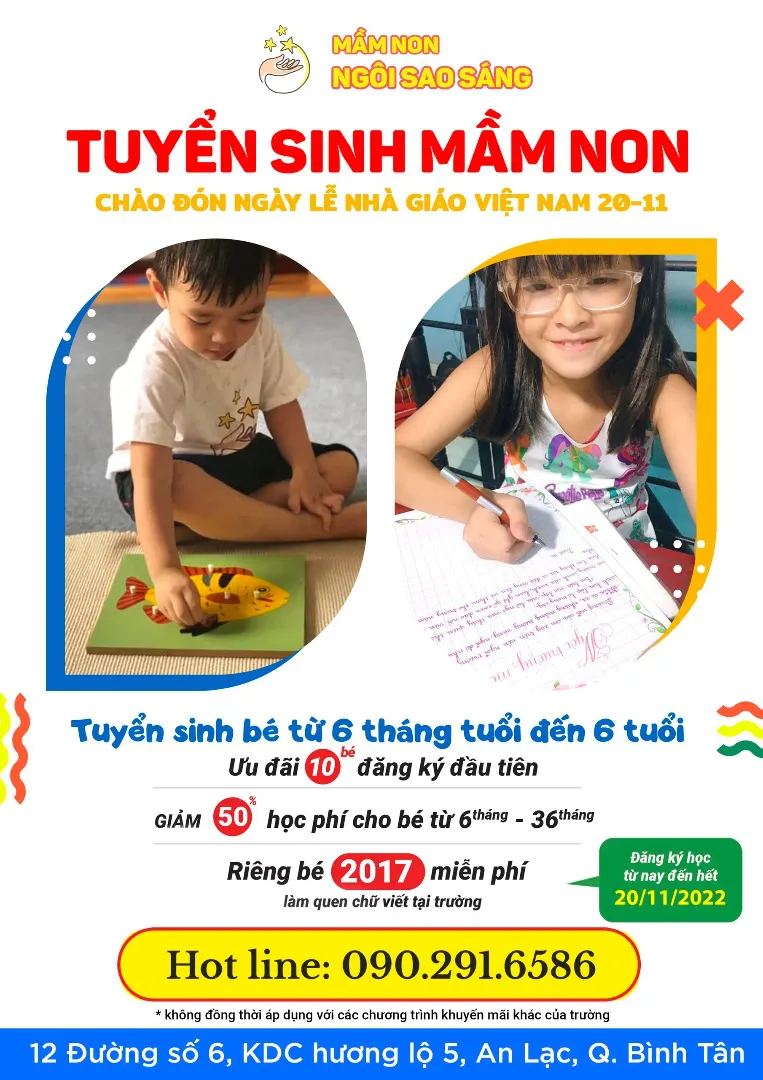 Trường mầm non Ngôi Sao Sáng (Twinker star) - An Lạc