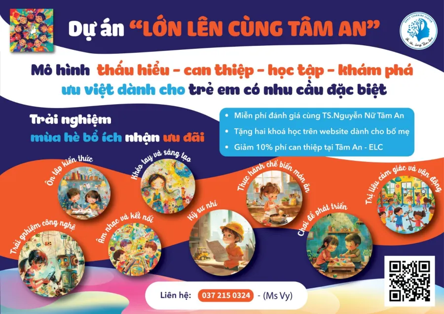 Hệ Thống Giáo Dục Đặc Biệt Khánh Tâm (Trung Tâm Học Tập Sớm Tâm An