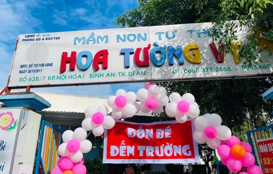 Trường Mầm Non Tư Thục Hoa Tường Vy