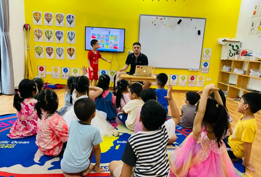 Trường Mầm Non Hanaki Academy - KĐT TP Giao Lưu