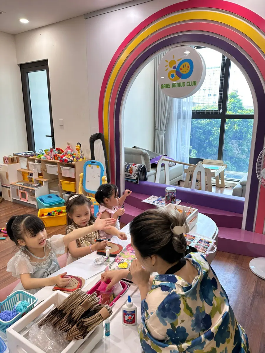 Trung tâm tiếng Anh - Phát triển trí tuệ và Nghệ thuật Baby Genius Club