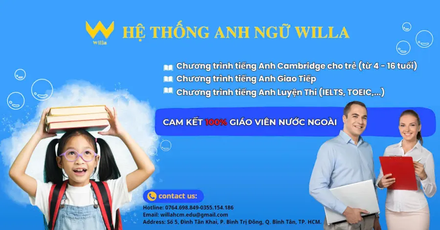 Hệ Thống Anh Ngữ Willa