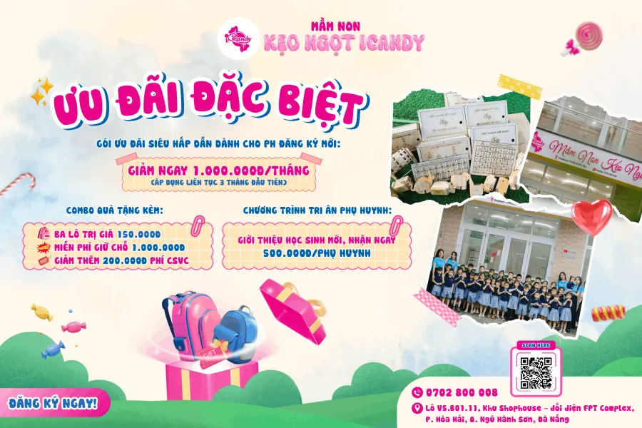 Trường Mầm Non Kẹo Ngọt (iCandy) - Khu Đô Thị FPT