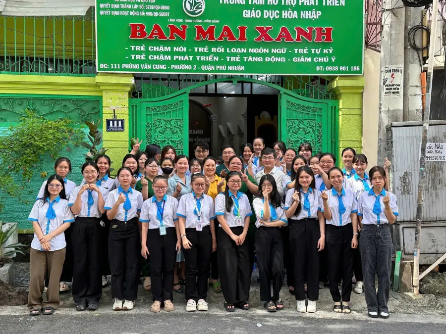 Trung tâm Hỗ trợ Phát triển Giáo dục Hòa nhập Ban Mai Xanh