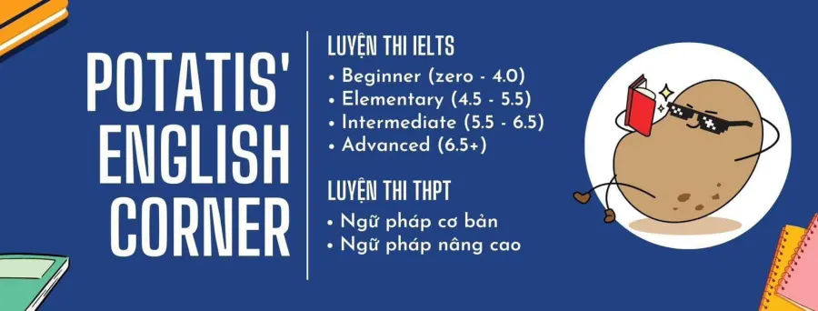 Tiếng Anh Potatis - Luyện thi IELTS sĩ số nhỏ