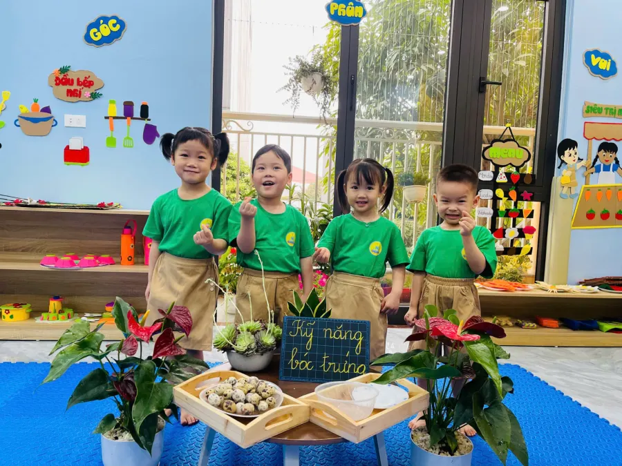 Lớp Mầm Non Độc Lập Tư Thục Ước Mơ Xanh