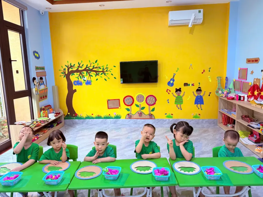 Lớp Mầm Non Độc Lập Tư Thục Ước Mơ Xanh