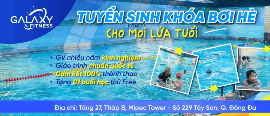 Trung tâm dạy bơi - Bể bơi Galaxy