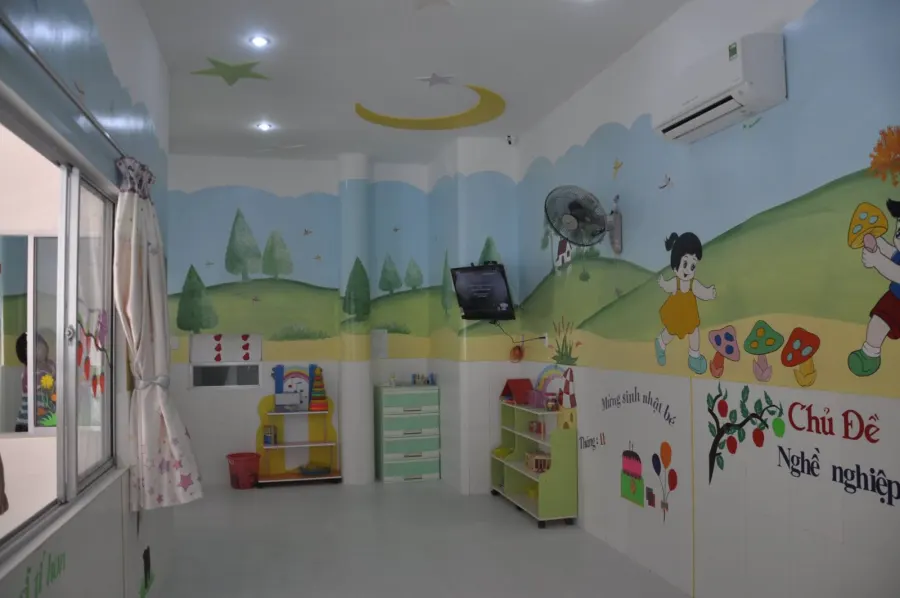 Trường mầm non Hoa Hồng