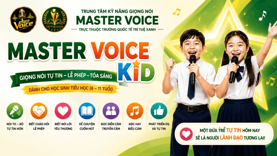 Trung Tâm Kỹ Năng Giọng Nói Master Voice