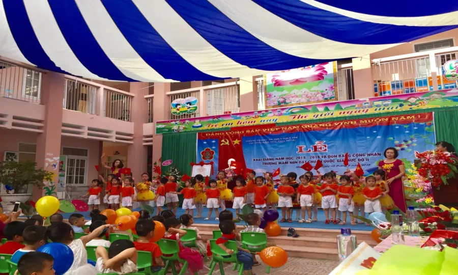 Trường mầm non Hoa Hồng