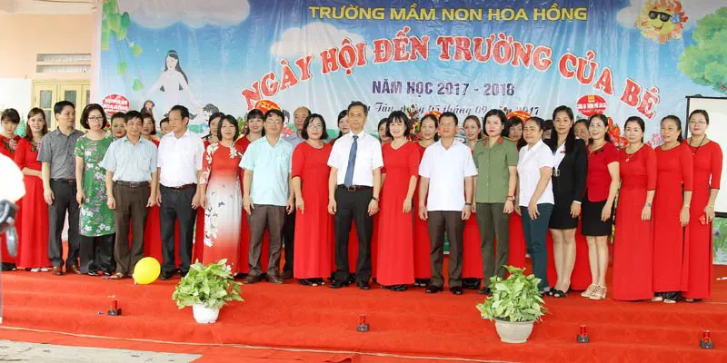 Trường mầm non Hoa Hồng