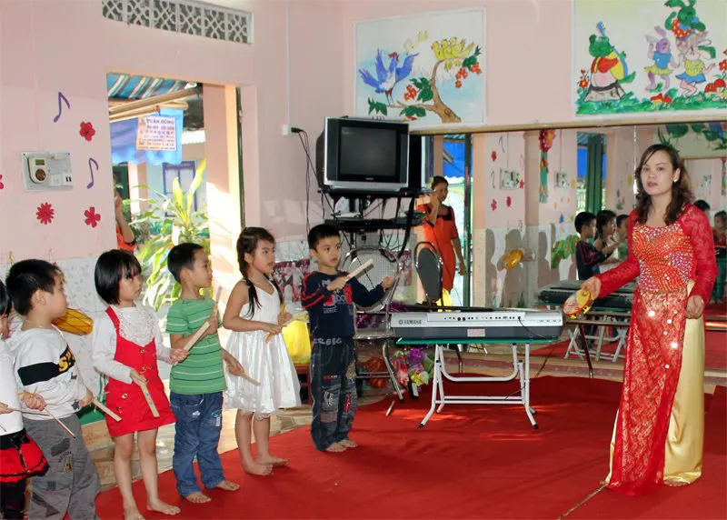 Trường mầm non Hoa Hồng