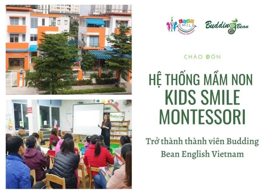 Hệ thống mầm non Song ngữ Kids smile Montessori - Ngoại Giao Đoàn (cơ sở 5)