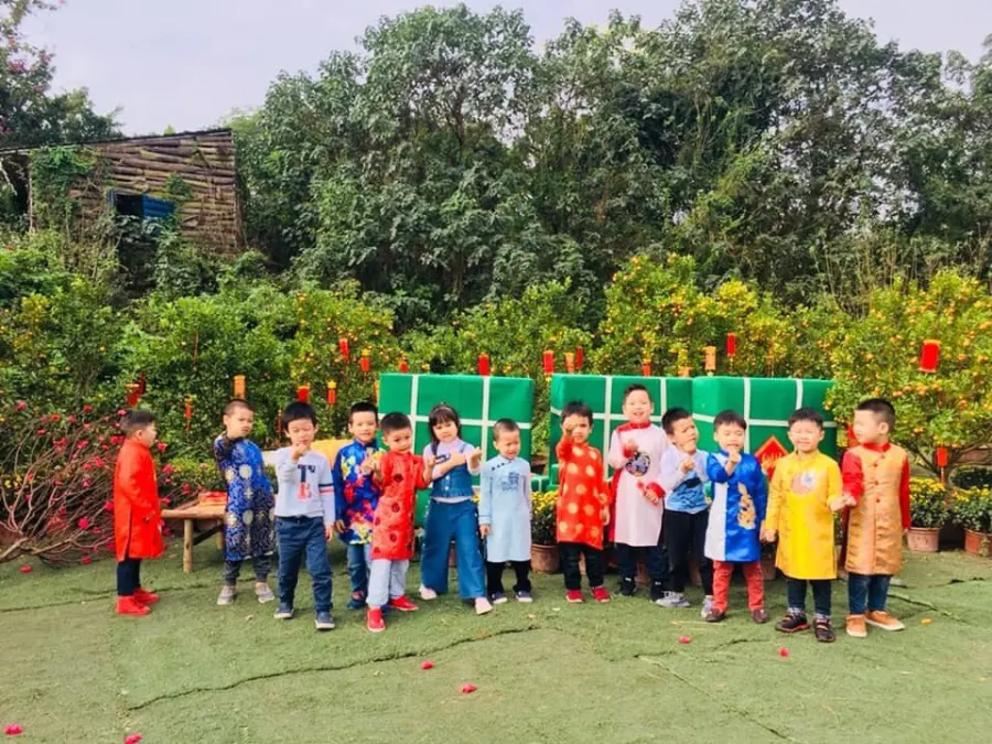 Hệ thống mầm non Song ngữ Kids smile Montessori - Hoàng Quốc Việt (cơ sở 6)