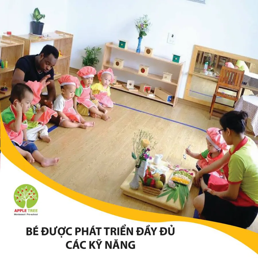 Trường mầm non quốc tế Apple Tree Montessori Pre-School - Đức Giang