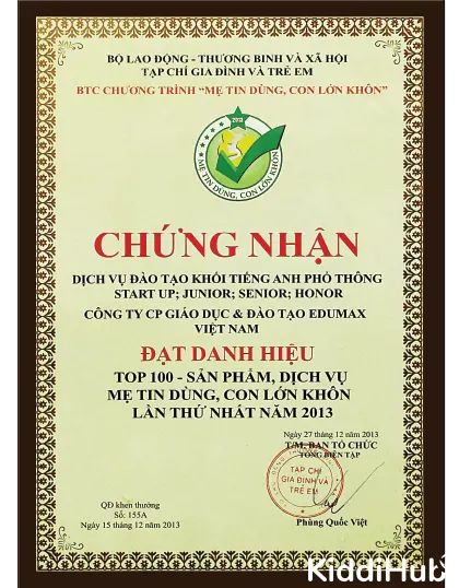 Trung tâm Tiếng Anh Edumax - Tiếng Anh cho bạn