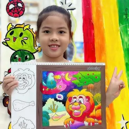 Trung Tâm Mỹ Thuật Global Art - Him lam, Quận 7